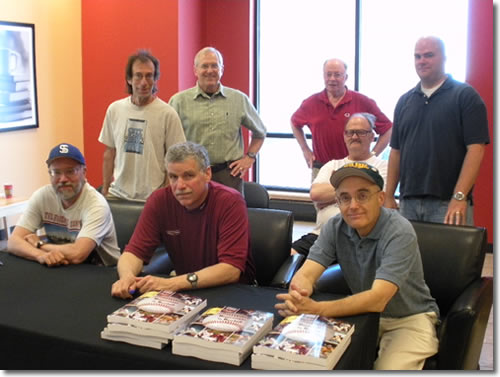 Halsey Hall Chapter members at booksigning for Minnesotans in Baseball