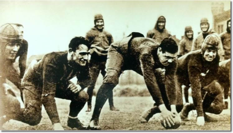 Babe Ruth practicing with the Minnesota Gophers