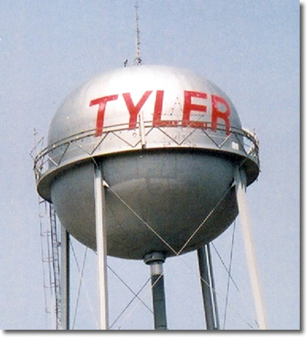 Tyler water tower