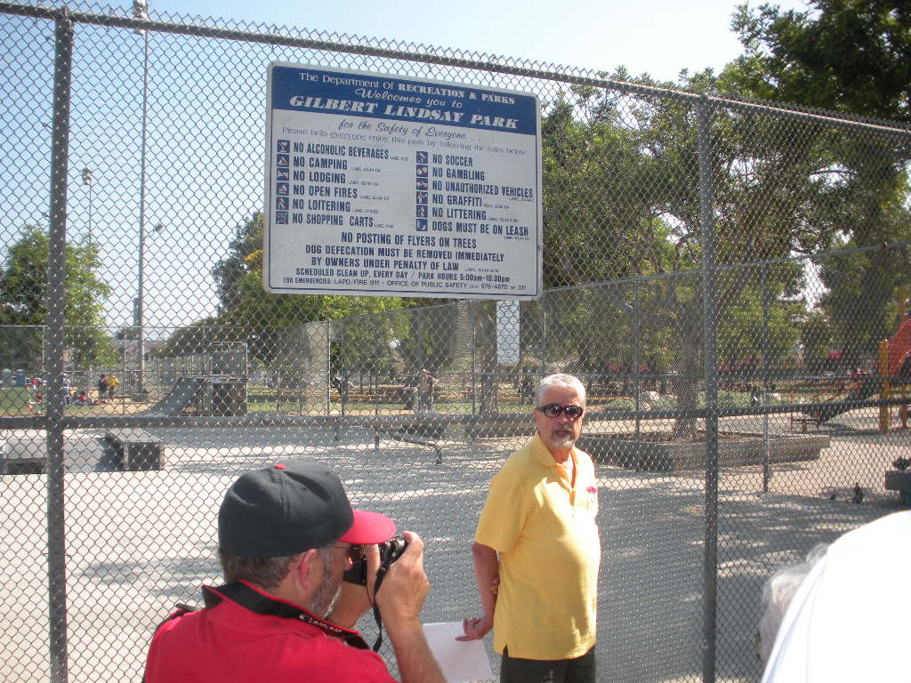 Former site of Wrigley Field in Los Angeles